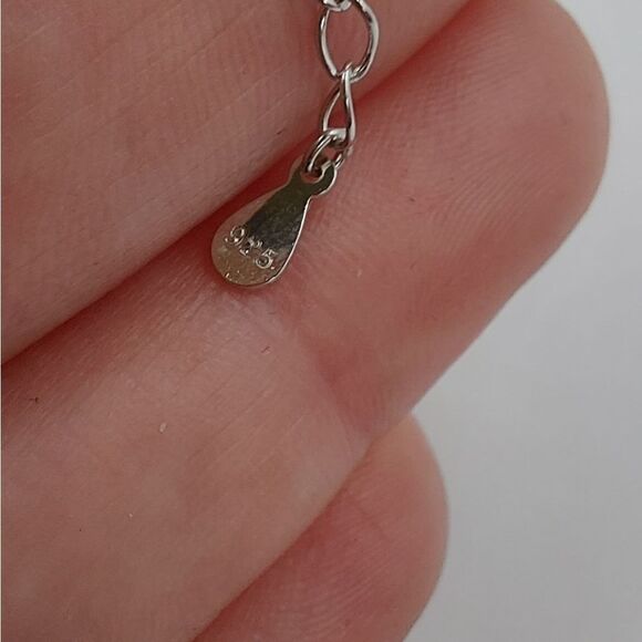 1 Carat Moissanite Sterling Silver Round Necklace - Picture 10 of 13